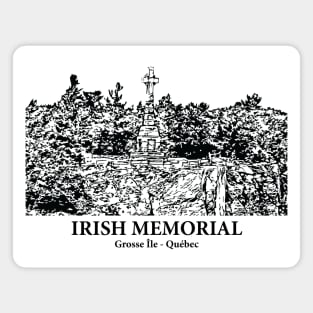 Irish Memorial - Grosse Île QC Magnet